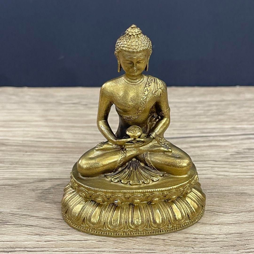 仏像　銅製 仏教美術 仏像 三宝仏 銅製 仏像 彫刻 置物 開運 風水 工芸品 - メルカリ