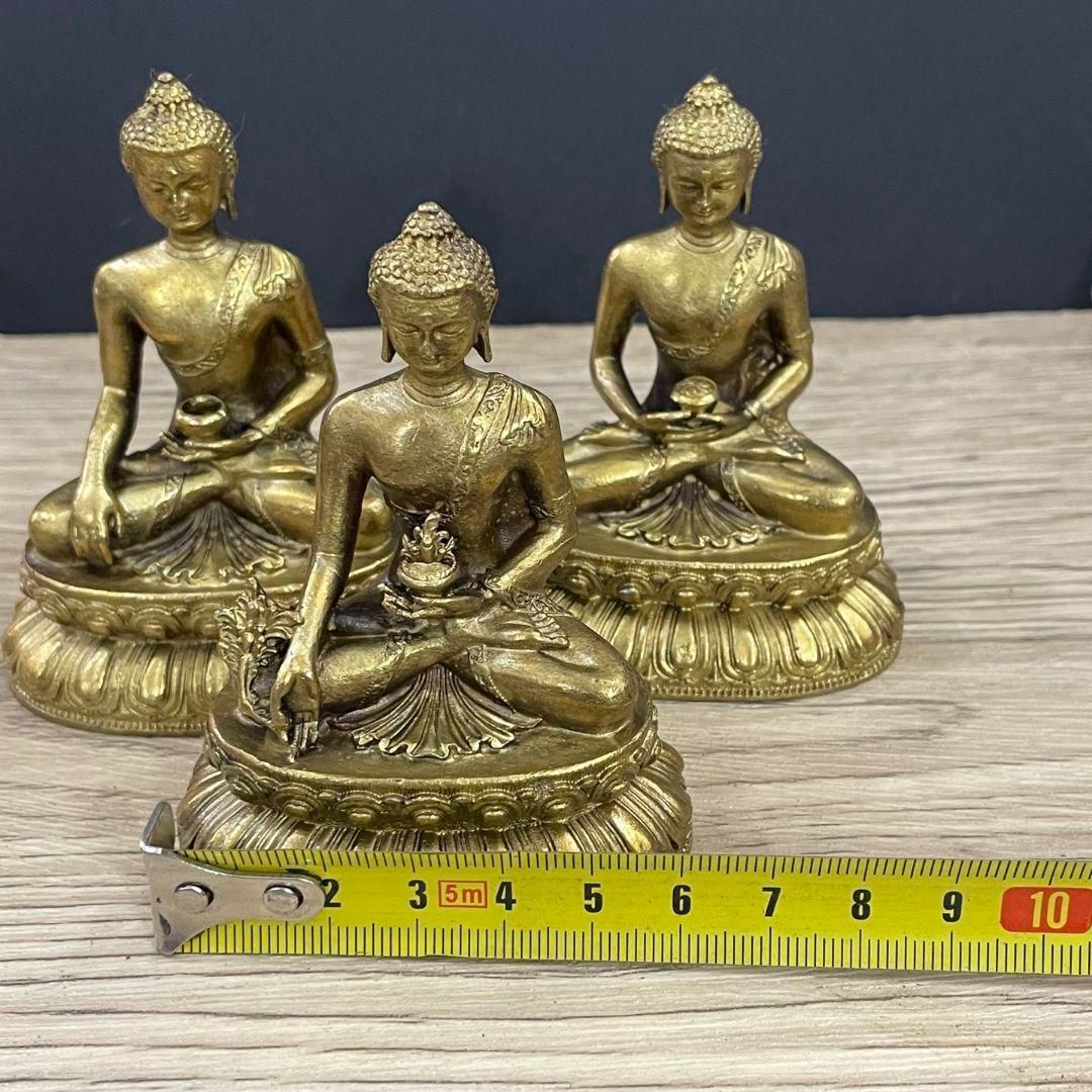 仏教美術 仏像 十八羅漢仏 銅製 仏像 彫刻 置物 開運 風水 仏教美術 仏像 三宝仏 銅製 仏像 彫刻 置物 開運 風水 工芸品 - メルカリ