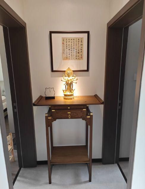 仏教美術 仏像 八臂観音菩薩仏像 家内 仏堂供仏 銅製品 工芸品 置物