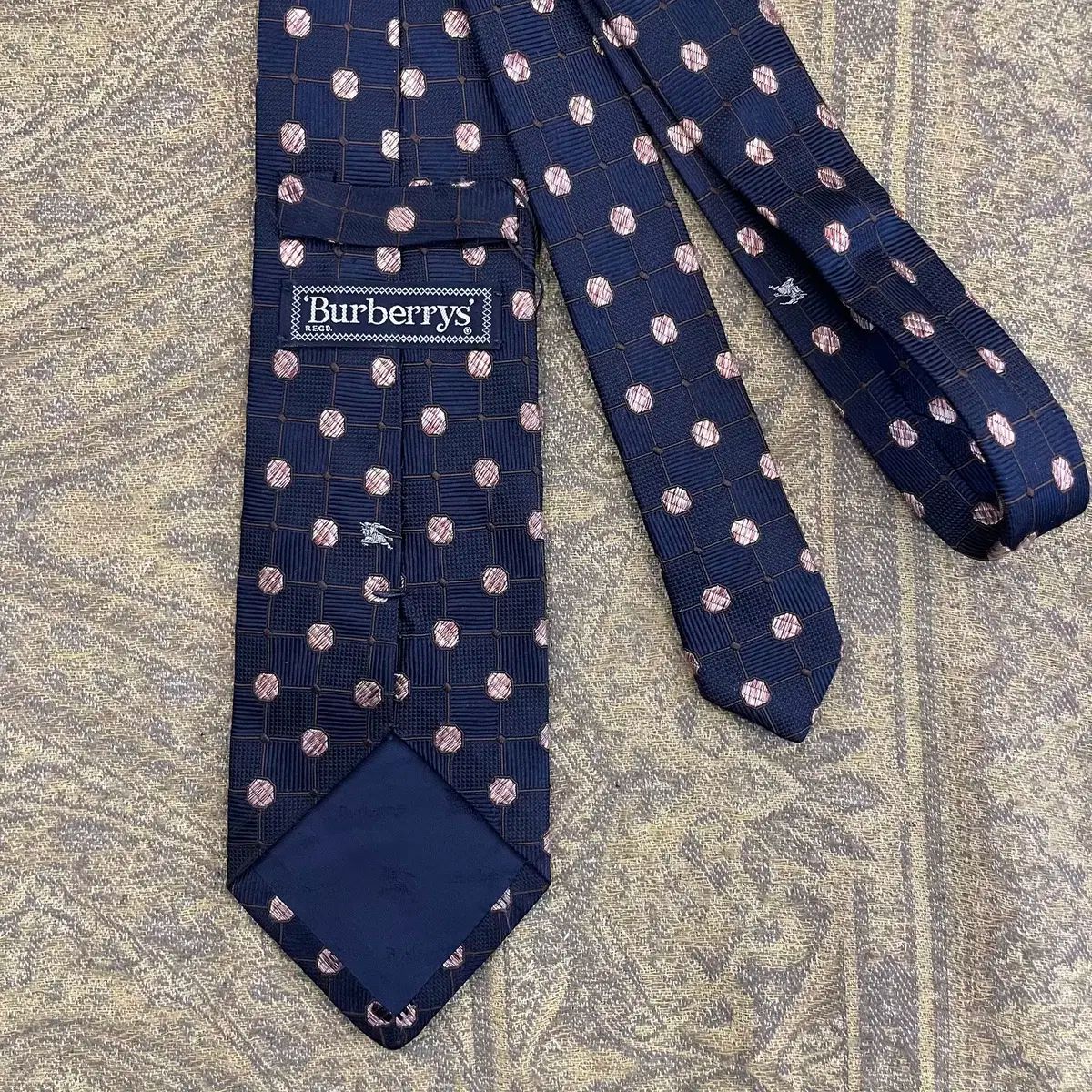 BURBERRY バーバリー シルク パータン ネクタイ ハイエンド ブランド タイ