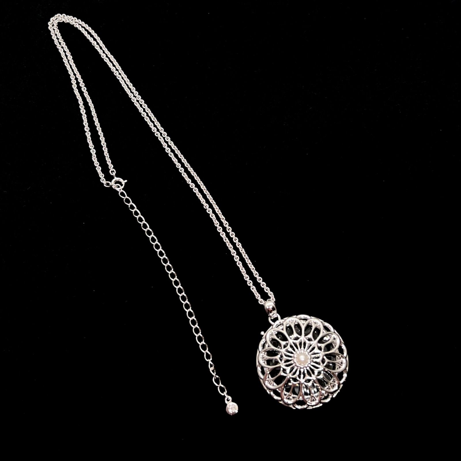 美品☆MIKIMOTO ミキモト ペンダント ルーペ ネックレス パール
