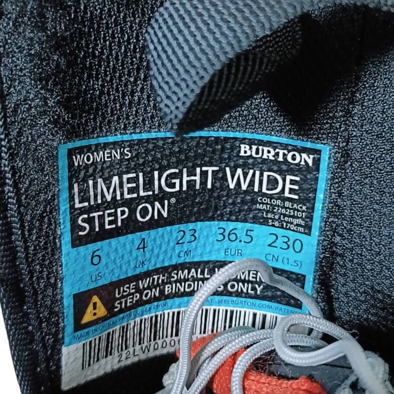 24-25モデル】BURTON Limelight Wide StepOn 23㎝ バートン ライム