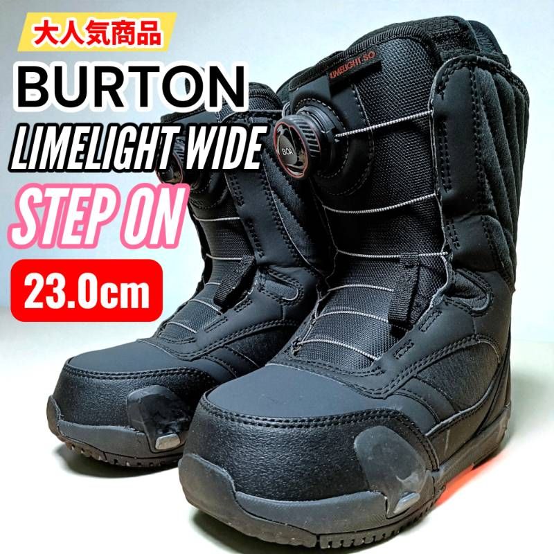 24-25モデル】BURTON Limelight Wide StepOn 23㎝ バートン ライム