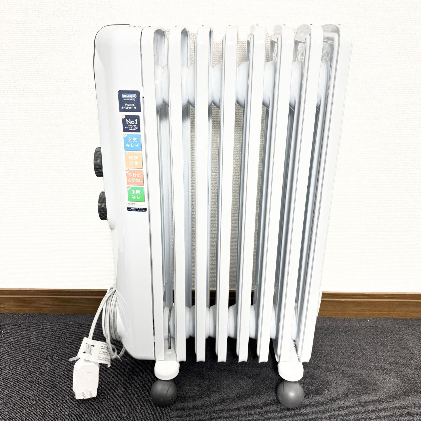 DeLonghi デロンギ RHJ35M0812 オイルヒーター ホワイト 【公式