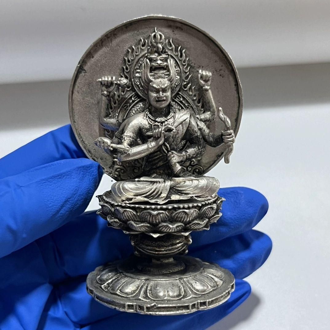 仏教美術 仏像 地蔵 菩薩 観音 銅製 開運 風水 工芸品 置物 - メルカリ