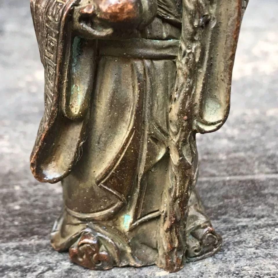 仏教美術 仏像 寿星 長寿仏 応接間 茶室 装飾品 工芸 品銅製 置物 仏教美術 仏像 寿星 長寿仏 応接間 茶室 装飾品 工芸 品銅製 置物 仏教美術