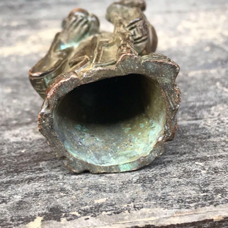 銅製 仏像 寿星公 吉祥如意仏 茶台 書架 装飾品 工芸品 置物 - メルカリ