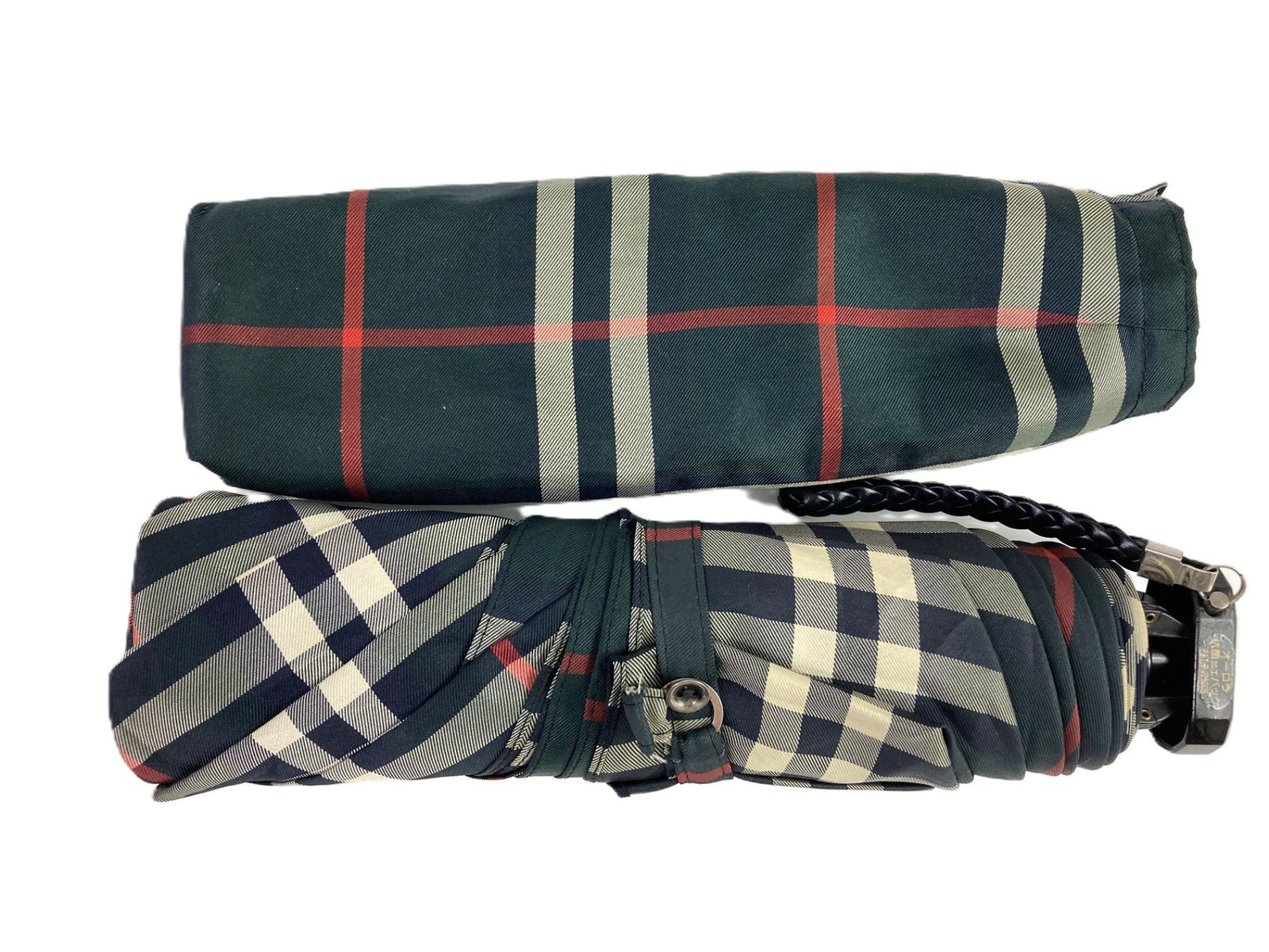 バーバリー Burberrys 折りたたみ傘 雨傘 ノバチェック 親骨の長さ