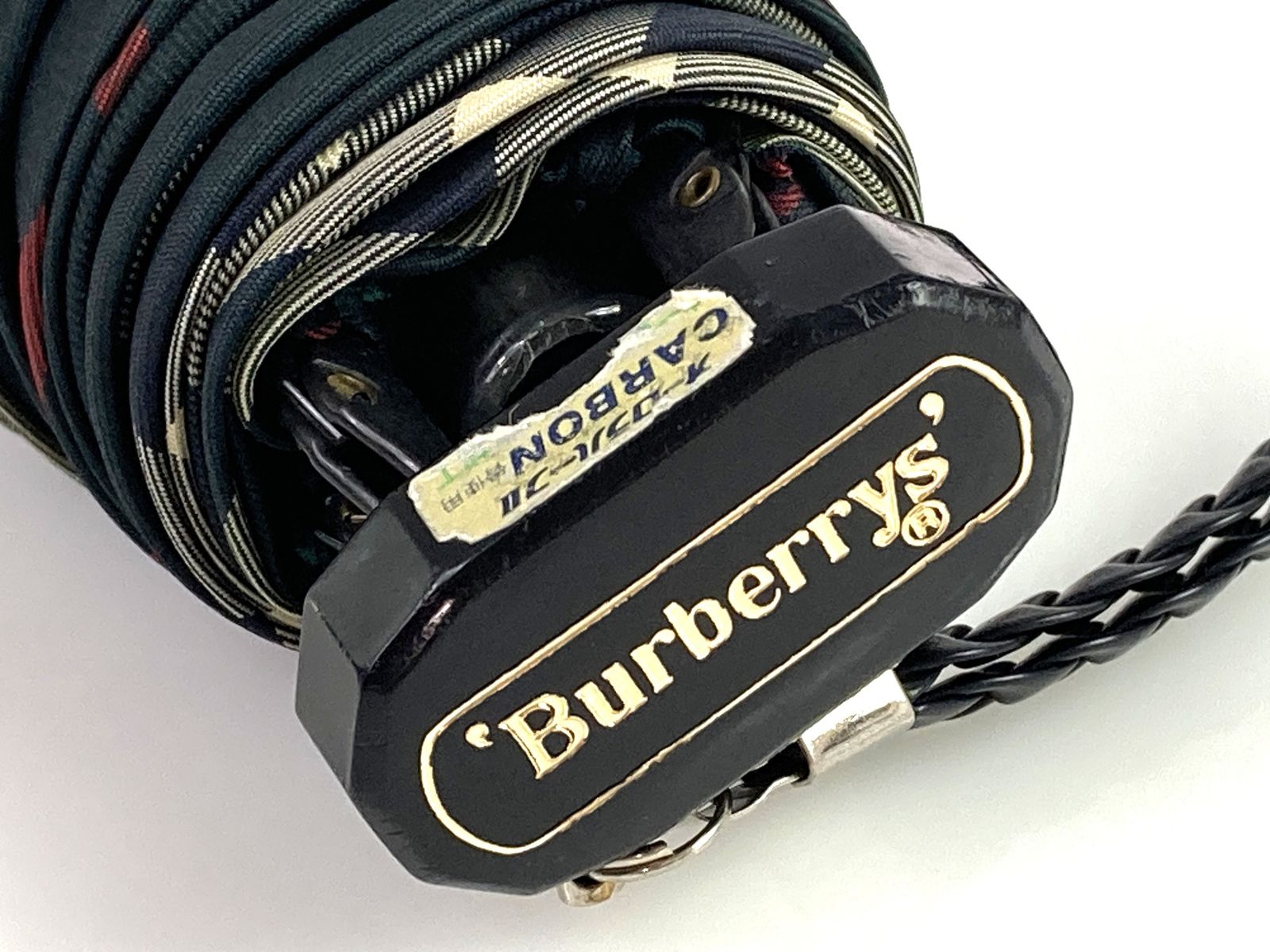 バーバリー Burberrys 折りたたみ傘 雨傘 ノバチェック 親骨の長さ