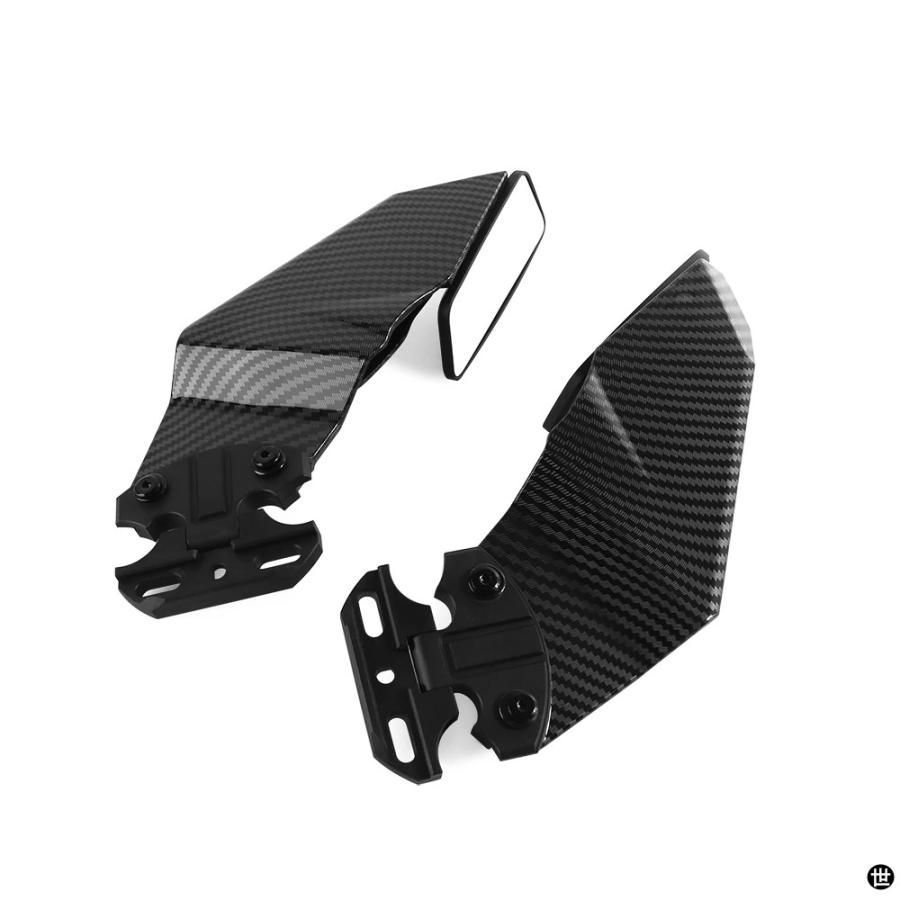 zx25r 並行輸入品 カワサキニンジャ用バックミラー zx25rr zx4r