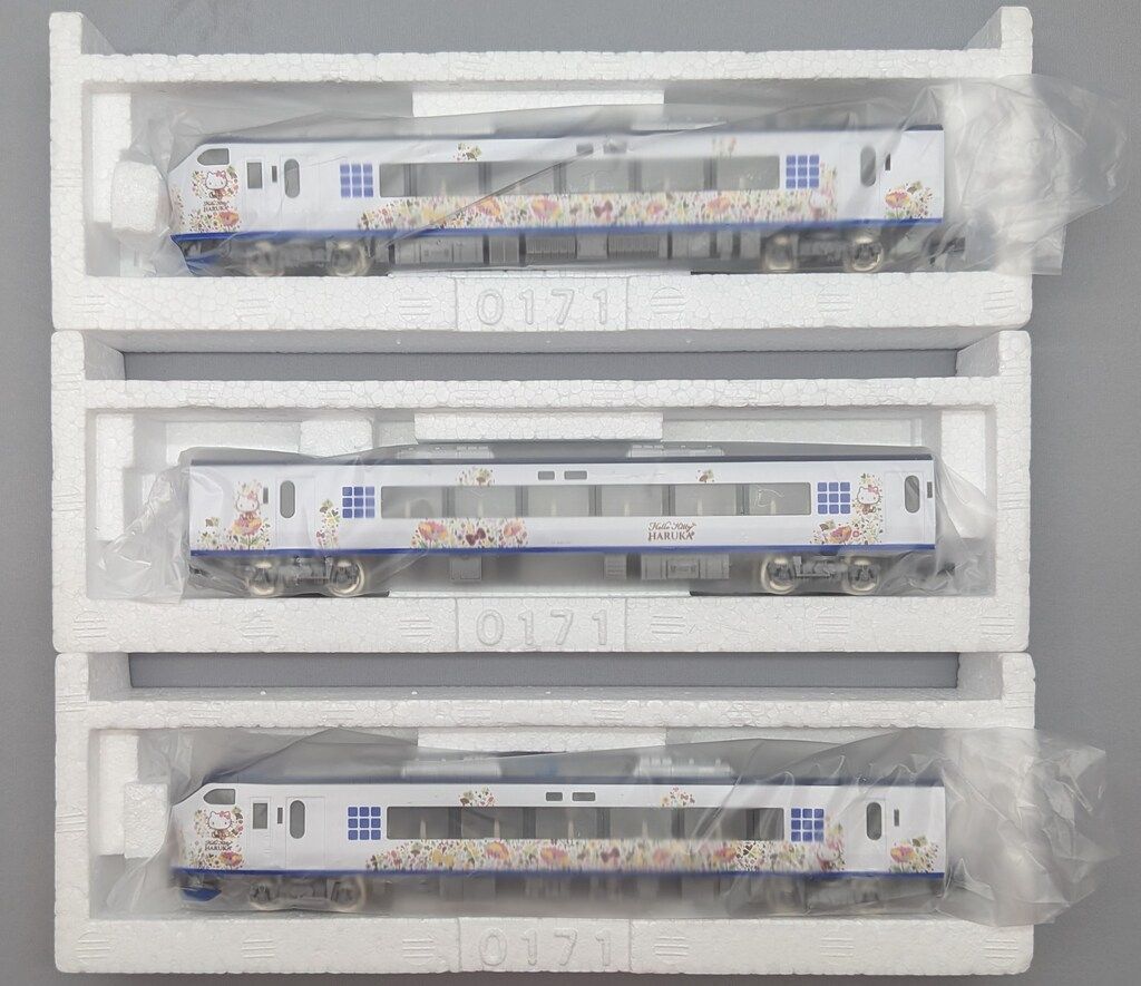 TOMIX Nゲージ JR 281系特急電車 (ハローキティ はるか・Ougi) 増結