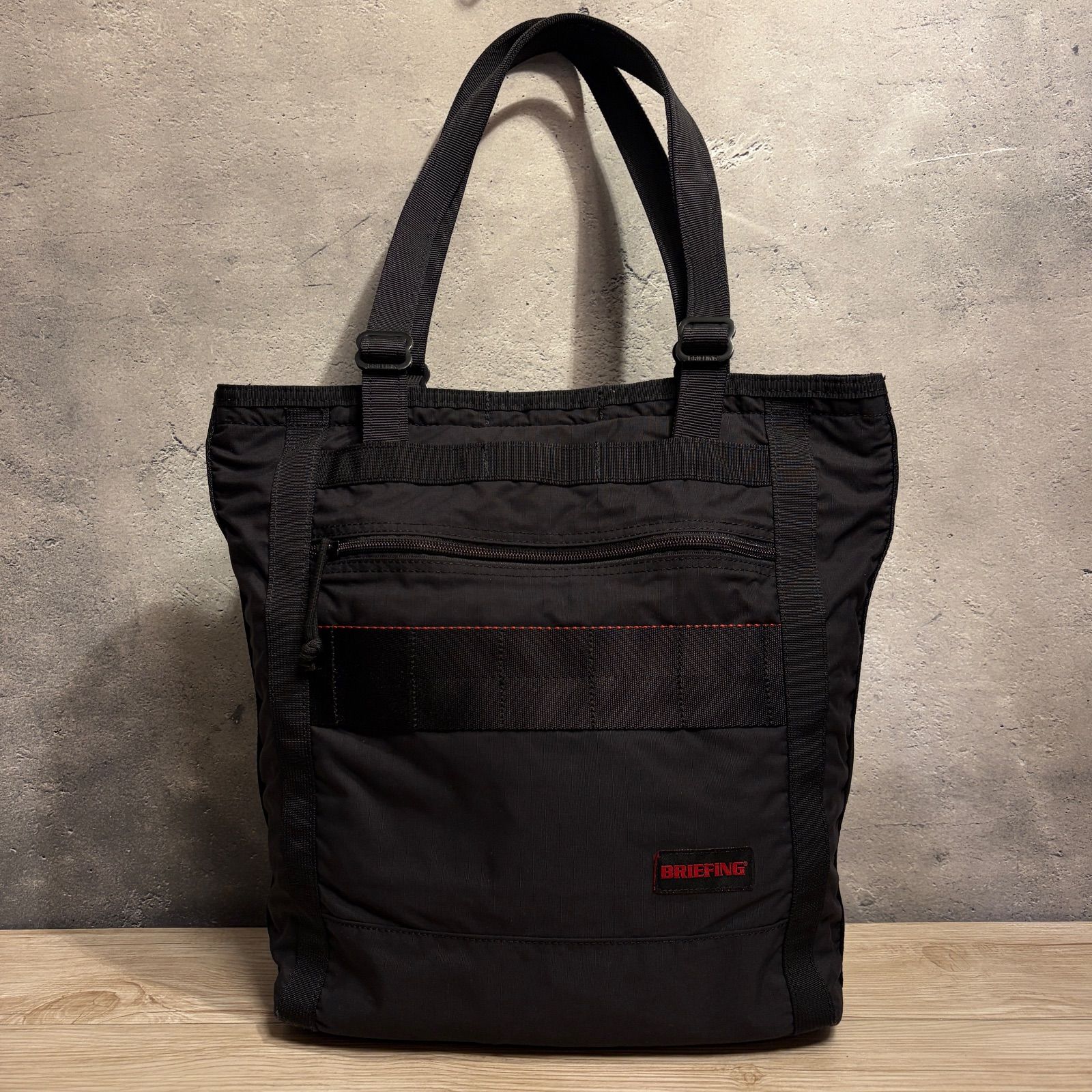✨BRIEFING SHOT BUCKET MODULEWARE トートバッグ✨ ブラック 美品 