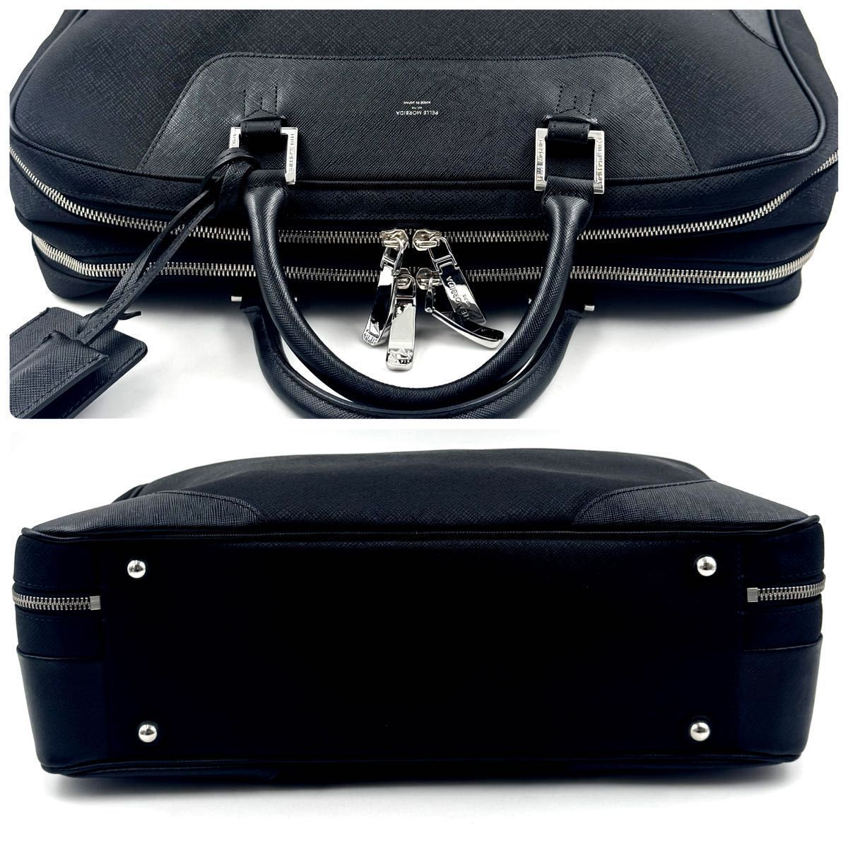 ⭐️新品未使用⭐️　ペッレモルビダ　キャピターノ　2way ブリーフケース　2気室 ⭐️未使用級⭐️ ペッレモルビダ キャピターノ 2way ブリーフケース 2