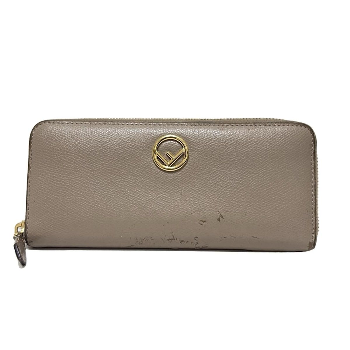 FENDI(フェンディ) 長財布 エフイズフェンディ 8M0406 グレーベージュ