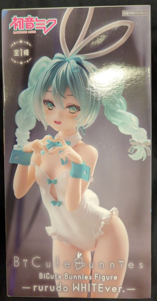 フリュー BiCute Bunneis Figure VOCALOID 初音ミク rurudo WHITEver