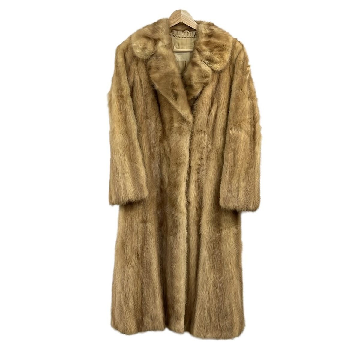 EMBA(エンバ) コート サイズ11 M レディース - ライトブラウン 毛皮