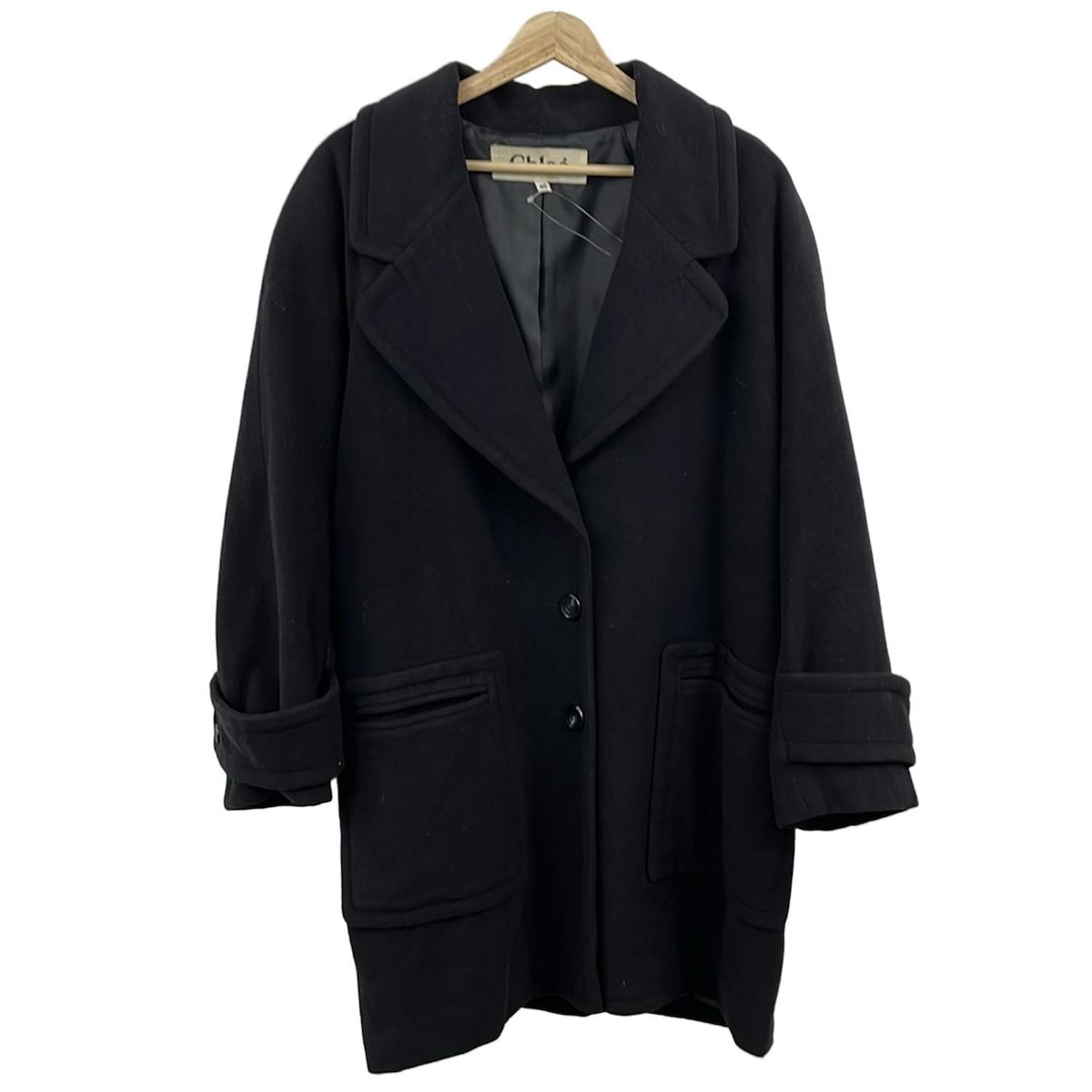 Chloe(クロエ) コート サイズ40 M レディース美品 - ダークネイビー