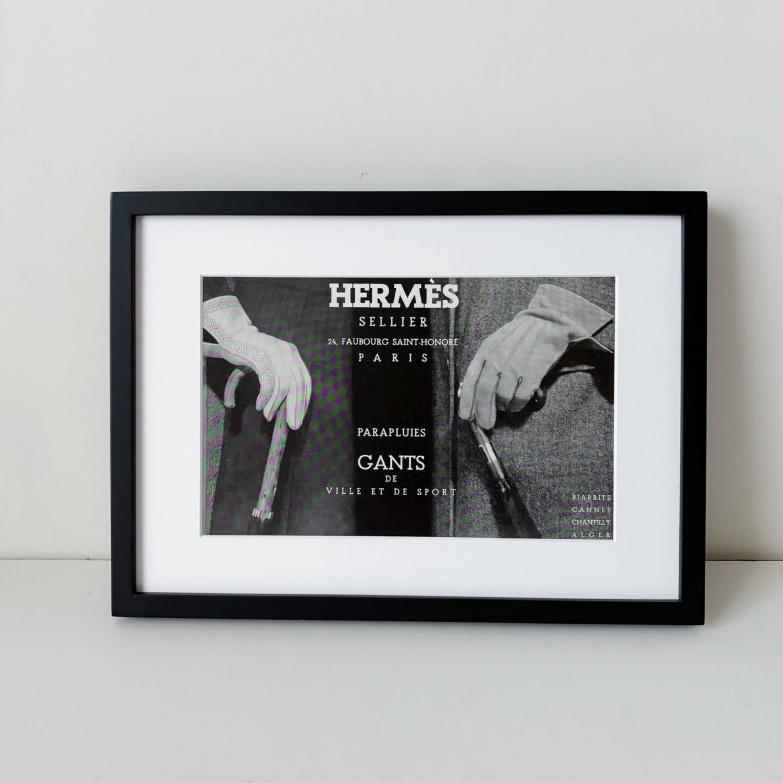 1935 広告＞Hermes エルメス ポスター ヴィンテージ アートポスター