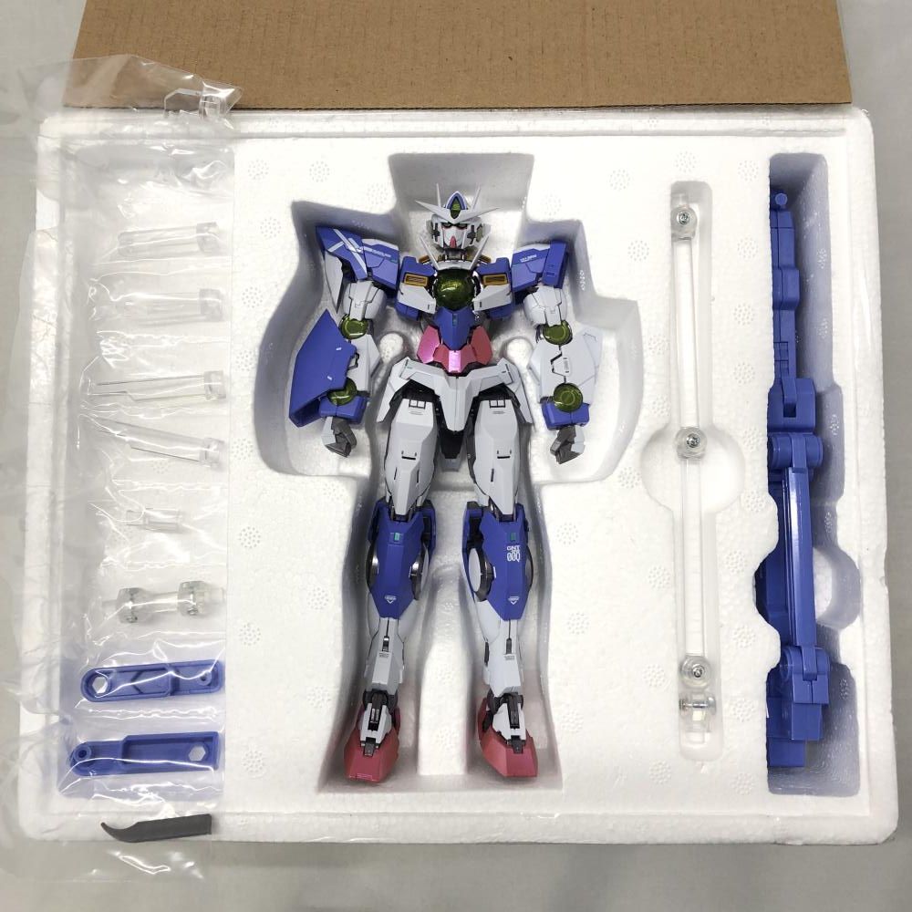 中古】バンダイ METAL BUILD ダブルオークアンタ フルセイバー 機動