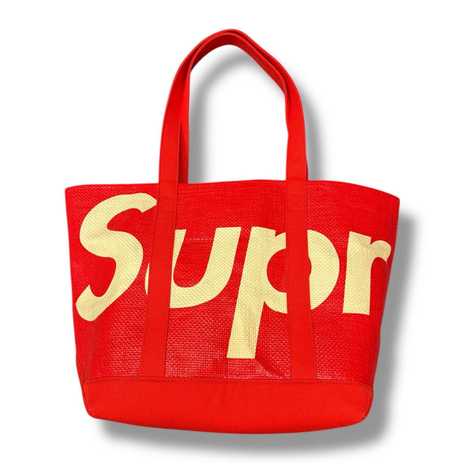 Supreme 20ss Raffia ToteBag シュプリーム ラフィア† 販売済み Supreme 20SS RaffiaTote ラフィアトートバッグ シュプリーム