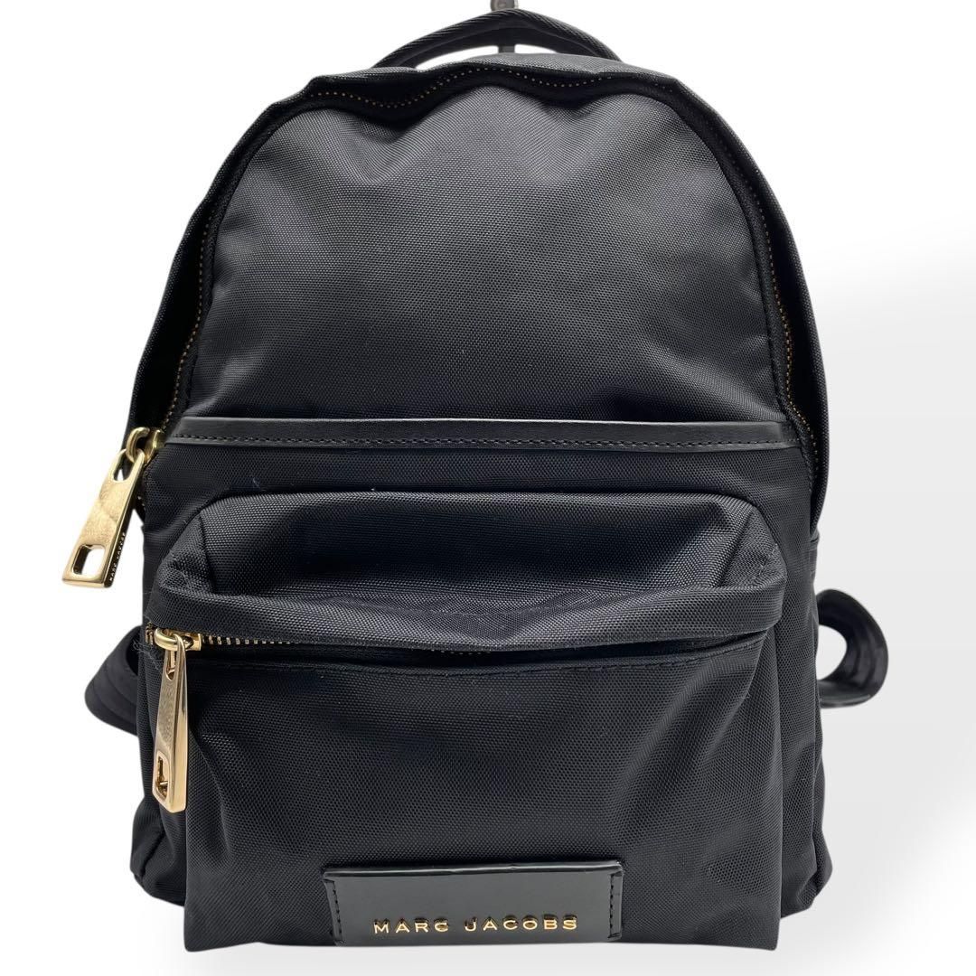美品 MARC JACOBS マークジェイコブス リュック ミニ ナイロン 黒