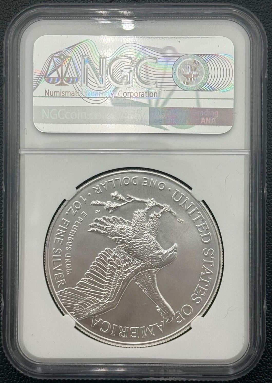 2022年 1ドル アメリカン シルバー イーグル NGC MS70 ドン・エバー