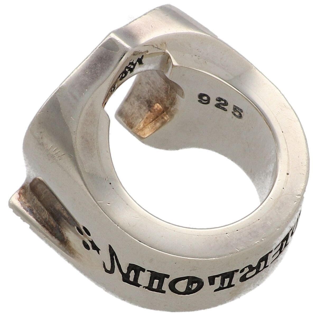 中古】 TENDERLOIN テンダーロイン ホースシューリング ダイヤ SV925