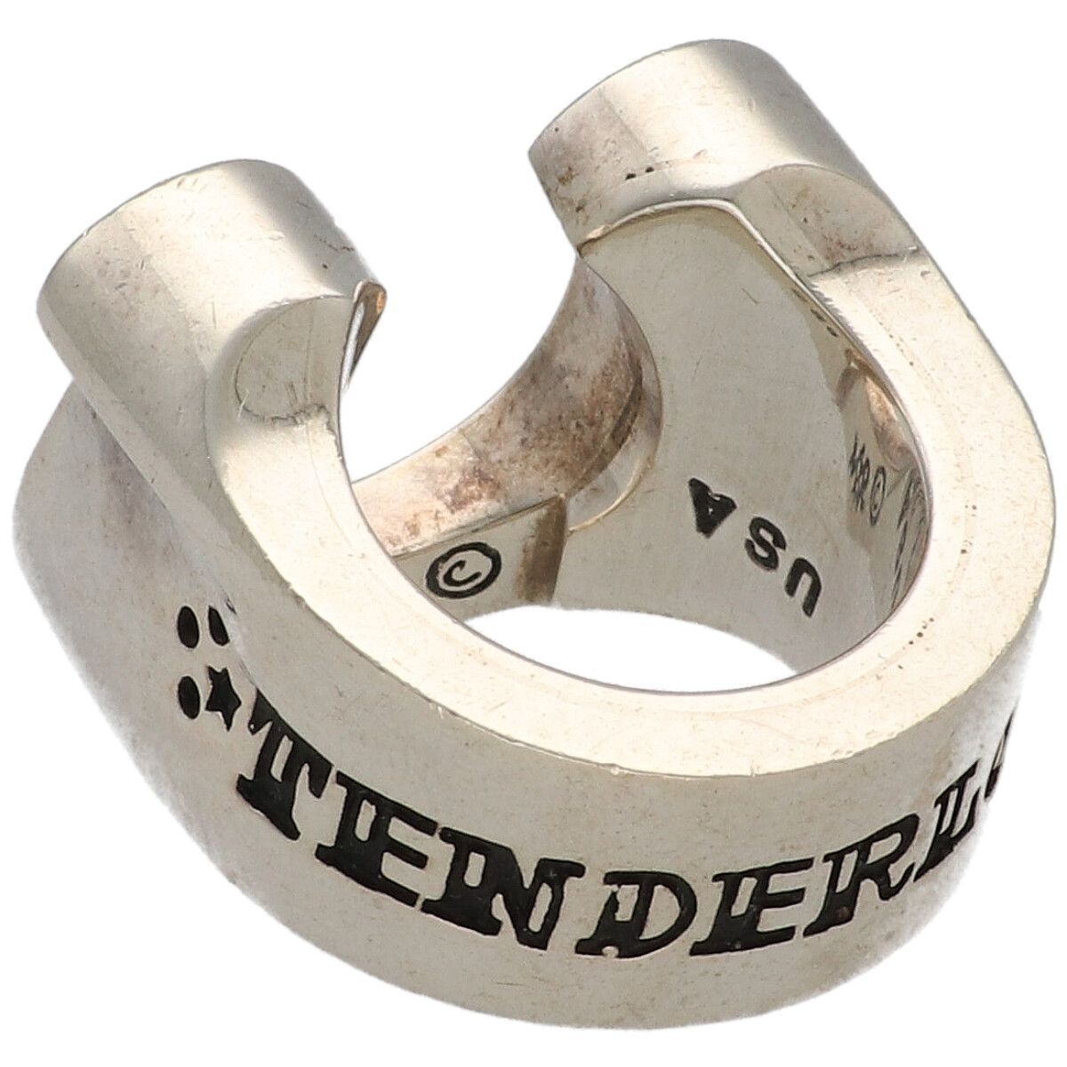 専用 テンダー ホースシュー 中古】 TENDERLOIN テンダーロイン ホースシューリング ダイヤ SV925