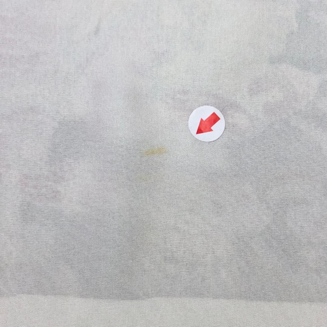 付下げ 型染 花草模様 花喰い鳥 暈し 江戸鼠色 縮緬 K-