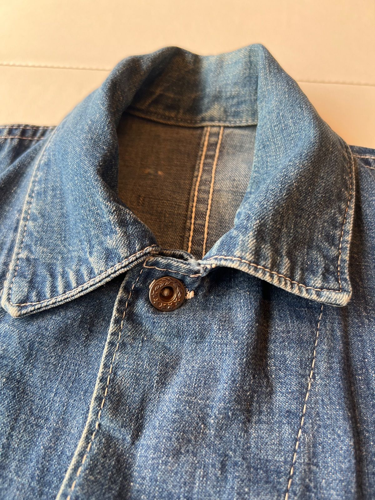 大戦期】40's スペシャル品 カバーオール 大戦モデル 月桂樹ボタン ww2