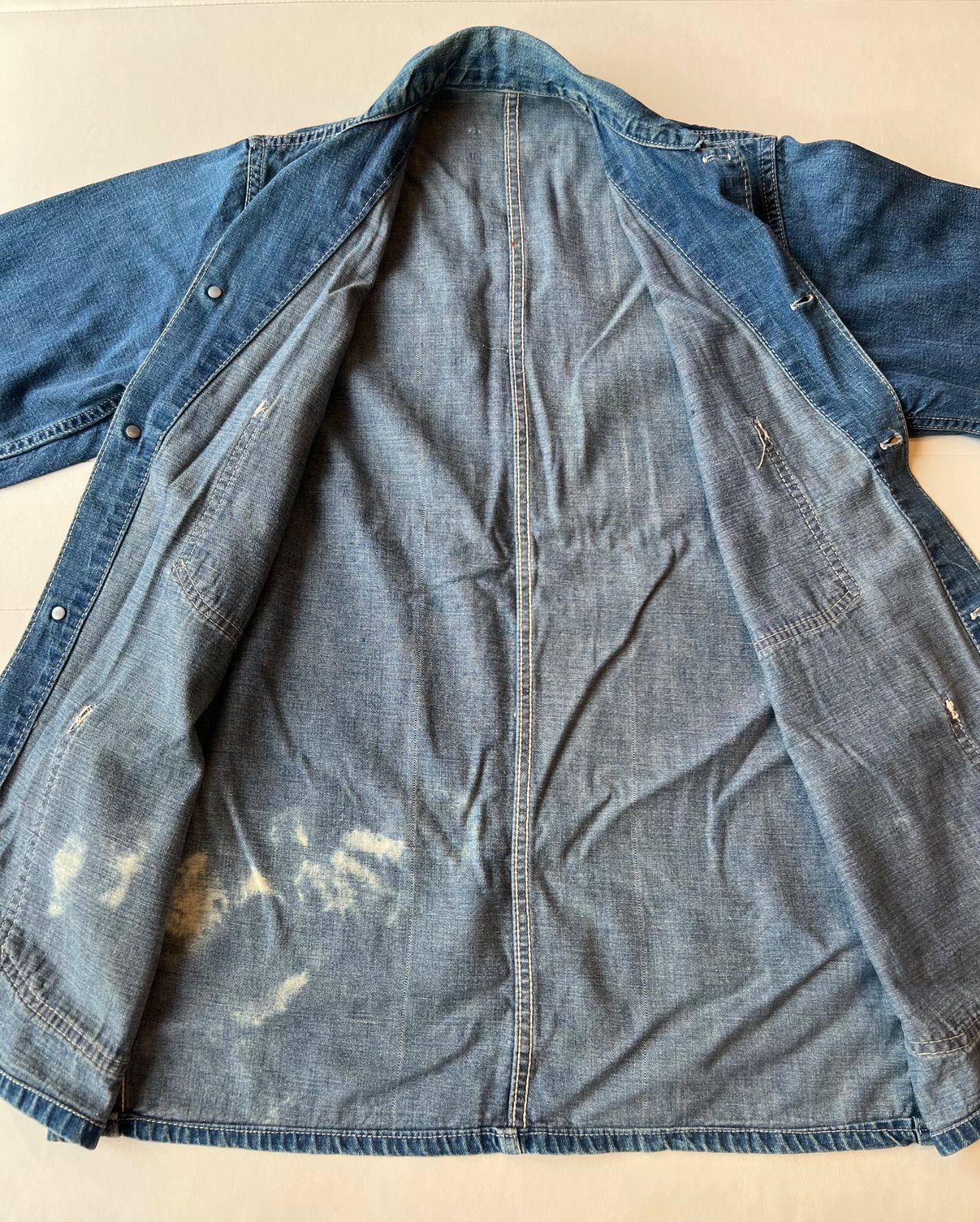 大戦期】40's スペシャル品 カバーオール 大戦モデル 月桂樹ボタン ww2