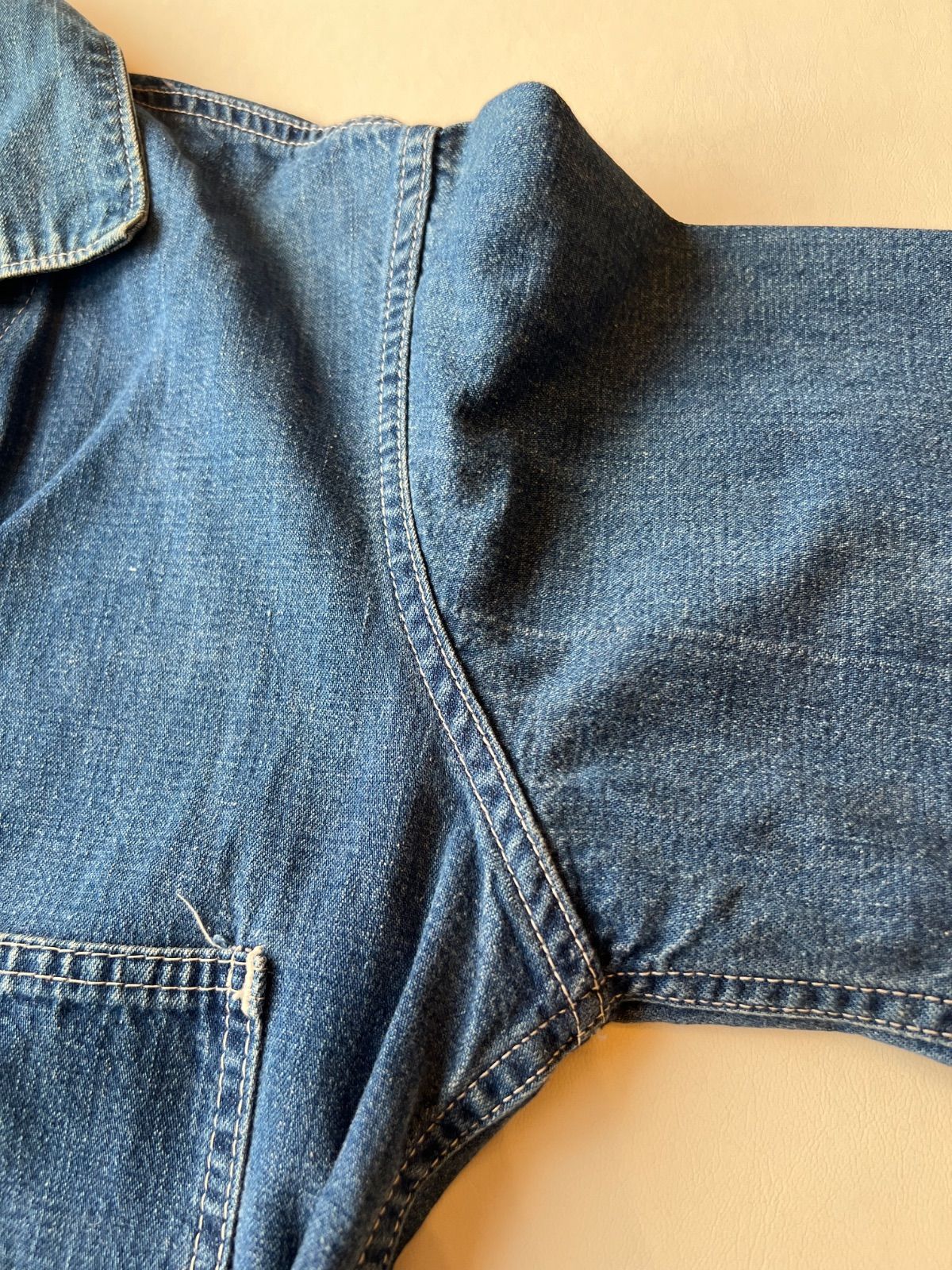 大戦期】40's スペシャル品 カバーオール 大戦モデル 月桂樹ボタン ww2