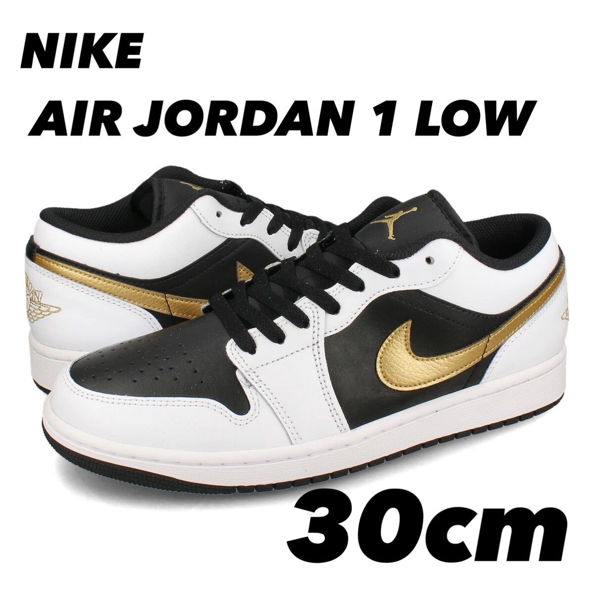 NIKE AIR JORDAN 1 LOW ナイキ エア ジョーダン 1 ロー WHITE/BLACK 