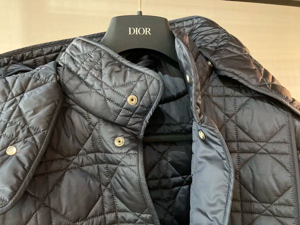 ディオール ネイビー キルティング ジャケット ダウン - メルカリ