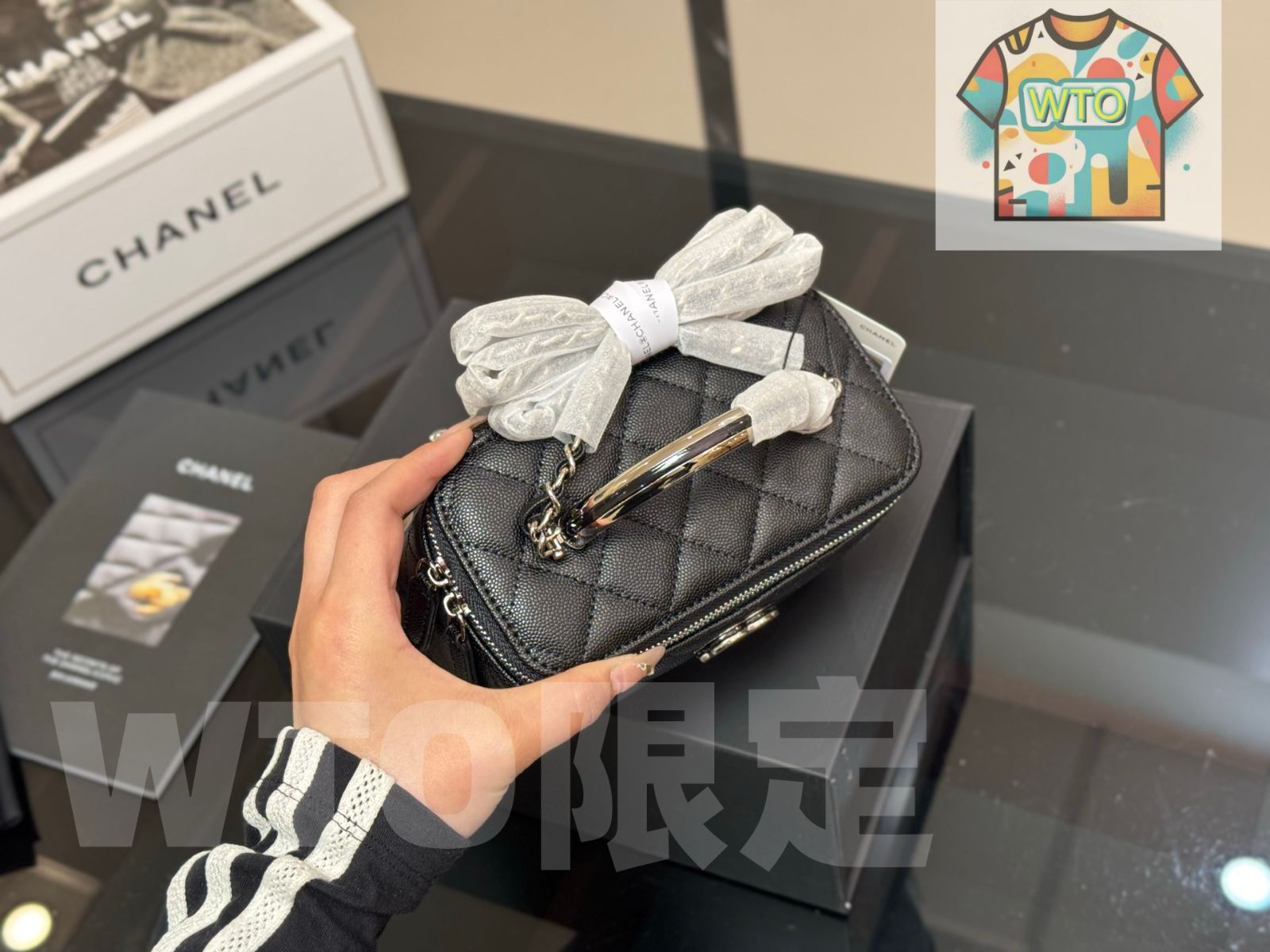 今日特価】Chanel ボックスバッグ / 化粧ケース～最高のビジュアル