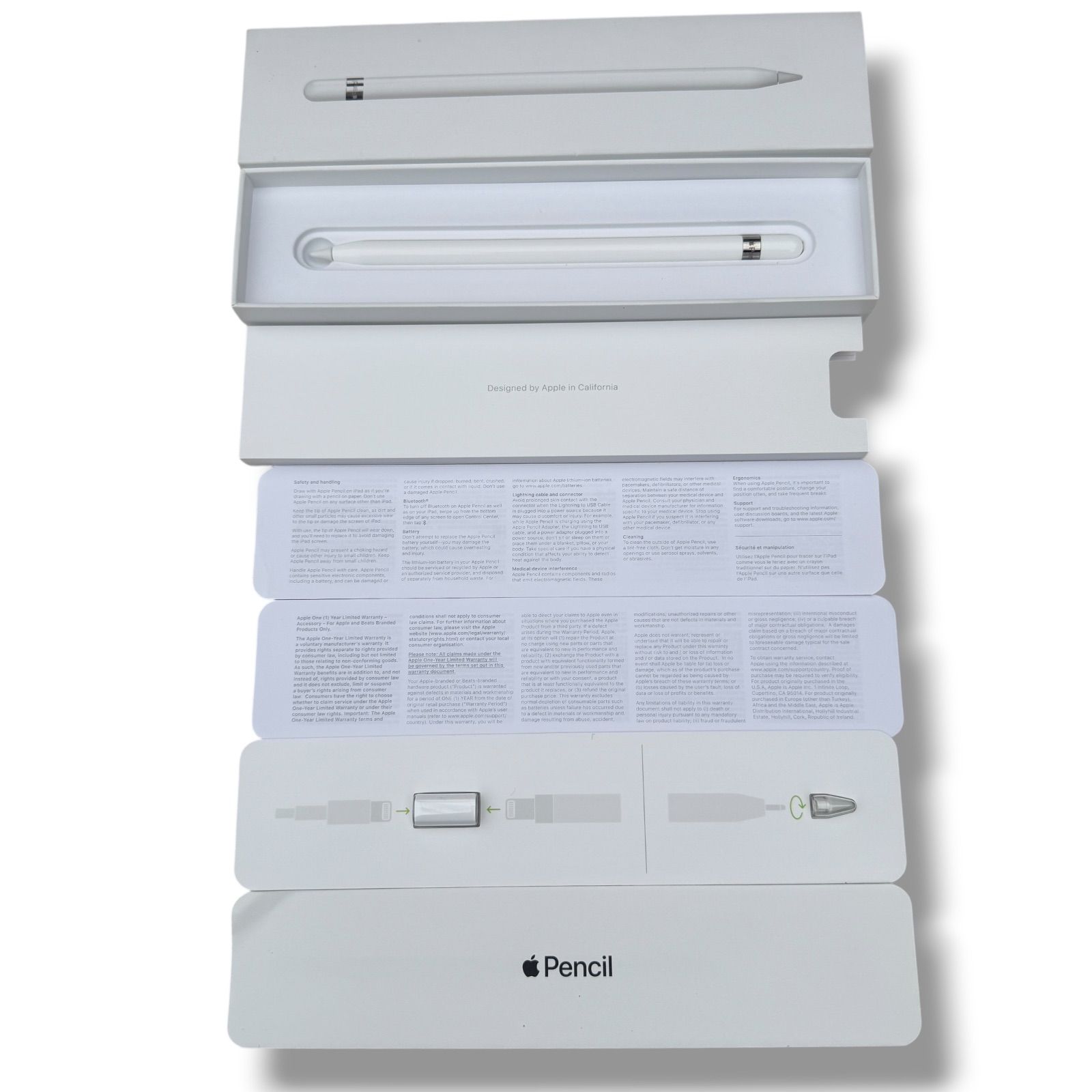 ほぼ新品】Apple Apple Pencil 第1世代 MKOC2J/A A1603 アップル