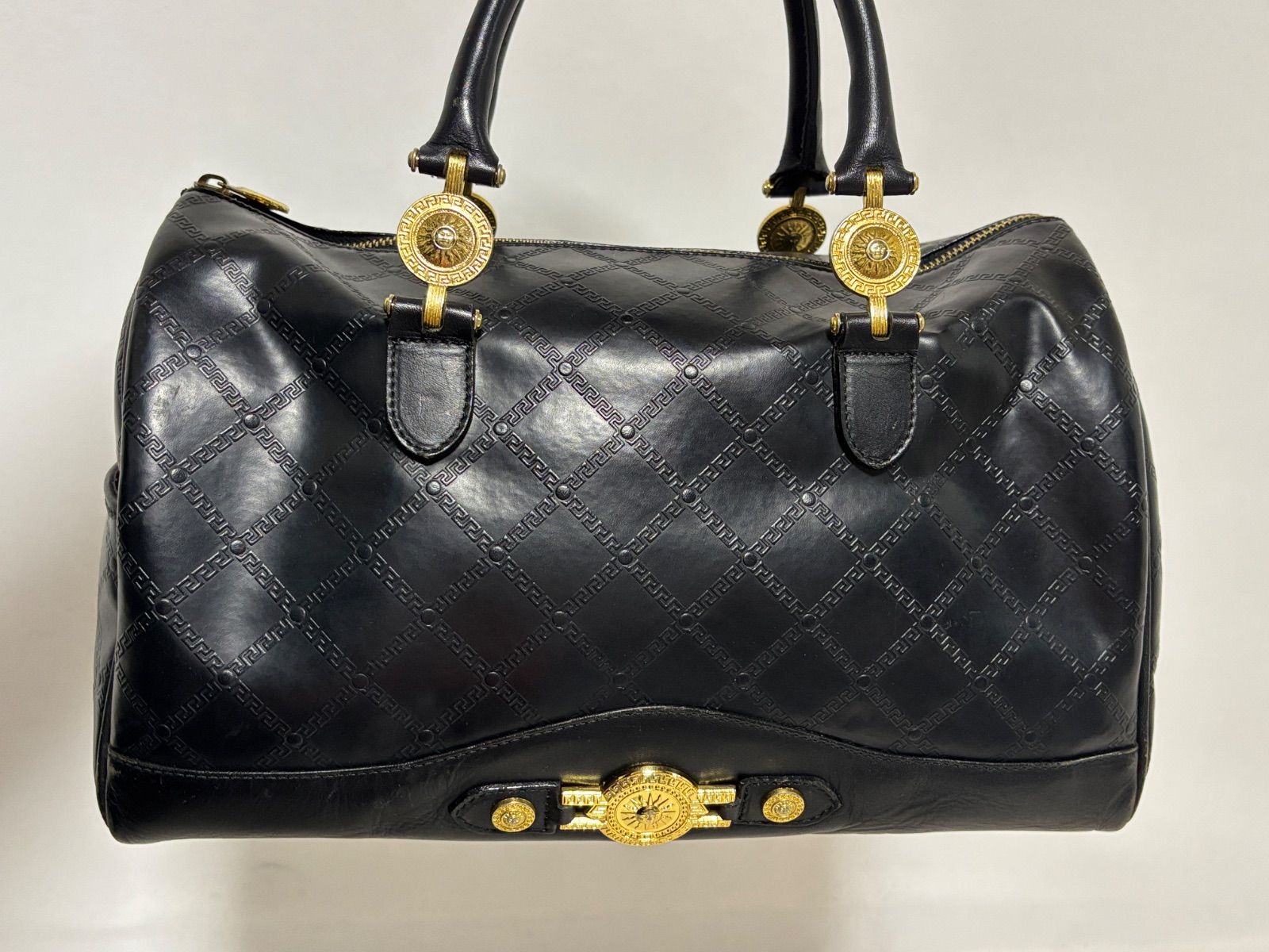 GIANNI VERSACE ジャンニ ヴェルサーチ ハンドバッグ ボストンバッグ