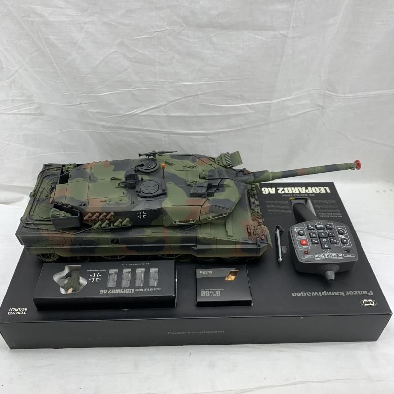 RCバトルタンク レオパルド2 A6 1/24 Amazon | 【0076/BAND-4】 東京マルイ 1/24 RCバトルタンク ドイツ連邦