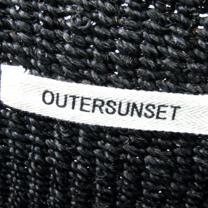 アウターサンセット アバカバスケットバッグ かごバッグ トートバッグ