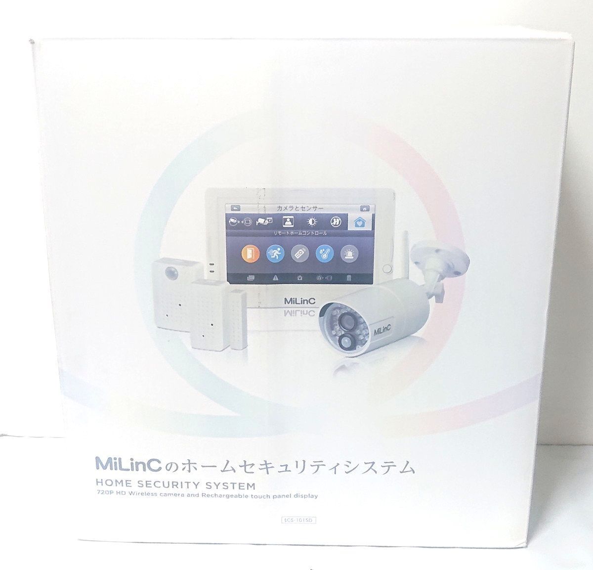 MiLinC のホームセキュリティシステム LCS-101SD モニター付き防犯