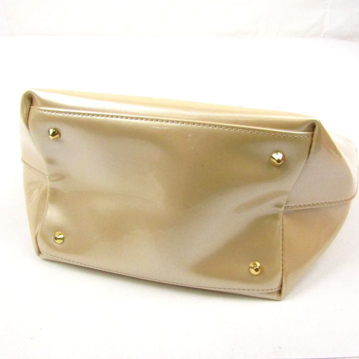 ロベルタ・ディ・カメリーノ ハンドバッグ 未使用 ロゴ エナメル 鞄