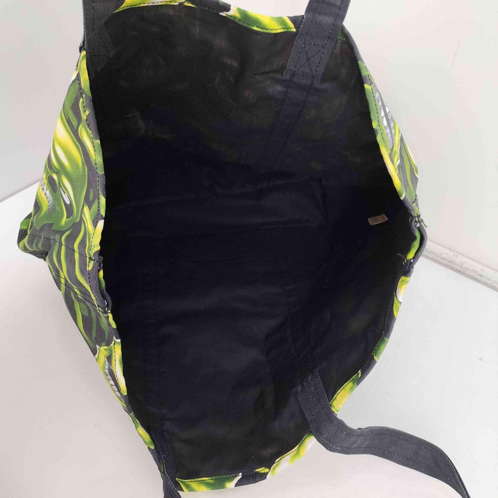 SUPREME(シュプリーム) 18SS スカル総柄 デニム トート Supreme(シュプリーム) / 18SS/スカルパイルデニムトート/トートバッグ