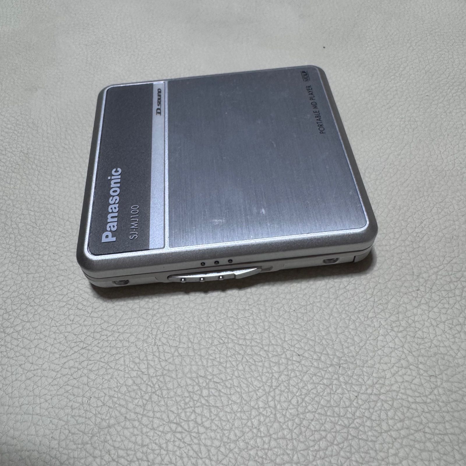 Panasonic パナソニック SJ-MJ100 ポータブルMDプレーヤー 動作確認済