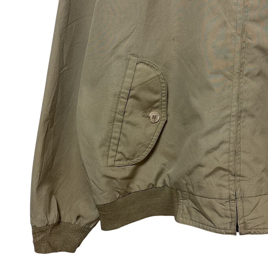 Eddie Bauer】 70～80s 黒タグ 裏地チェック スウィングトップ S-3501