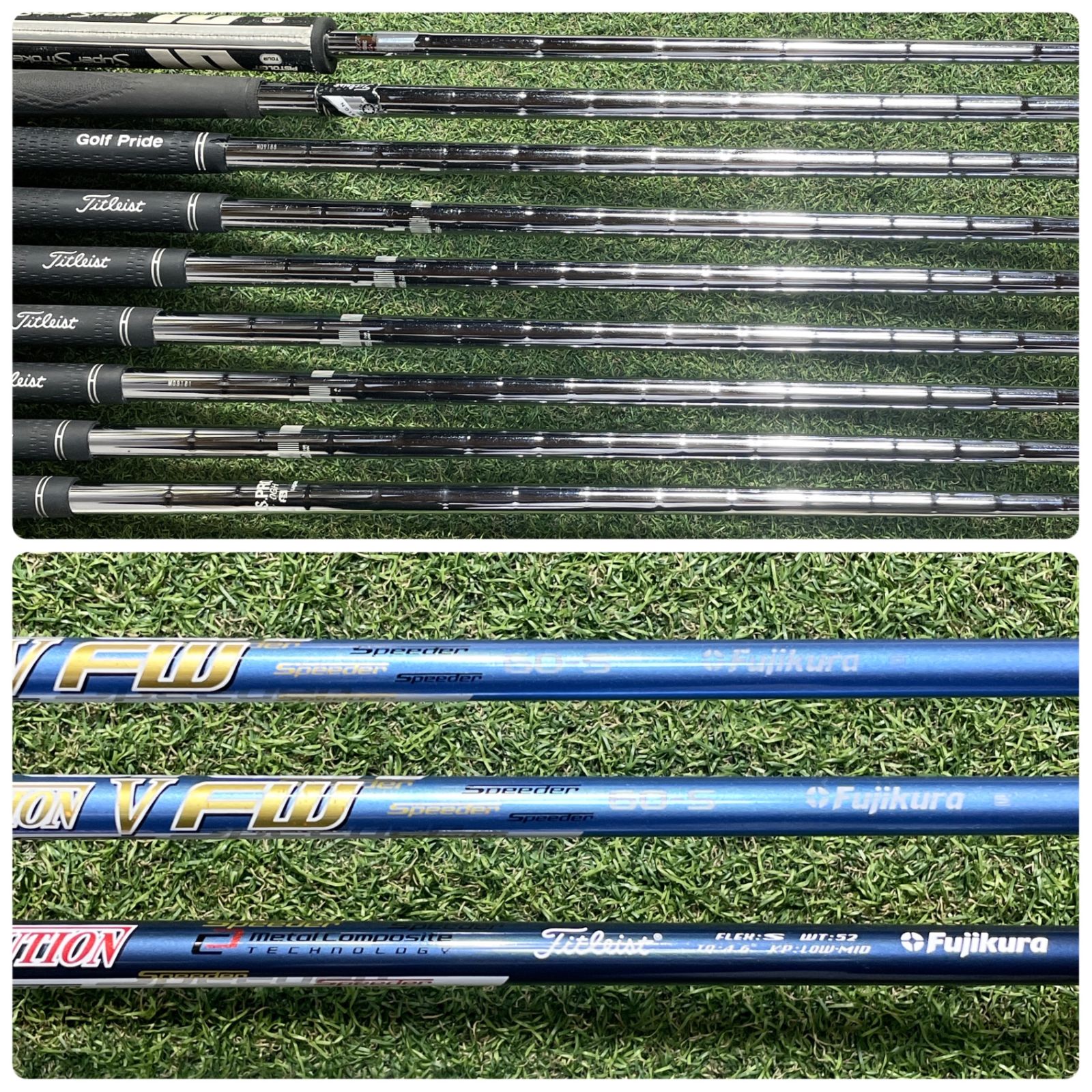 バッグ美品】Titleist TS2 AP2 710 ゴルフクラブセット メンズ S 12本