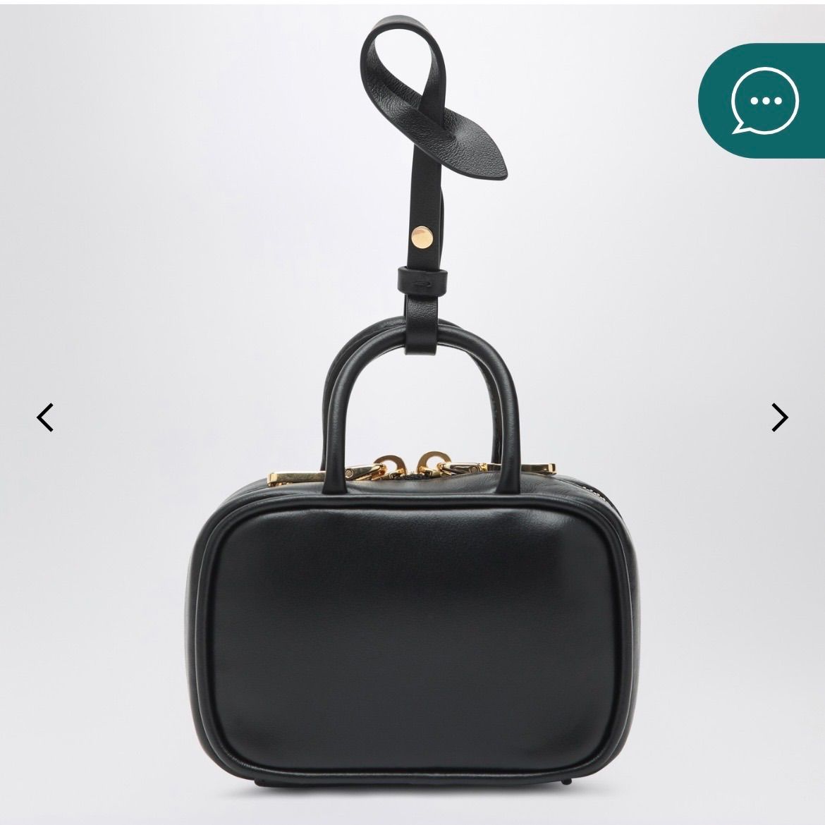 MIUMIU ミュウミュウ レザーのトリック・ブラック 極美品 MIU MIU