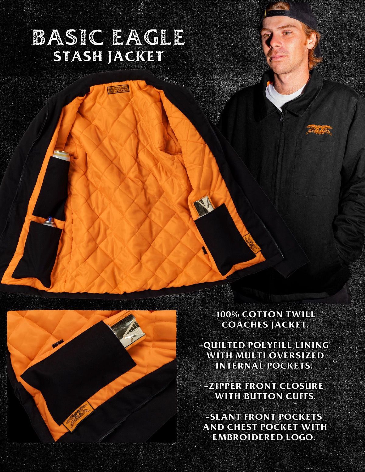 BASIC EAGLE STASH JACKETサイズL 2JHA2Vj8jQQ7G8dLyEtnSE.jpg@jpg