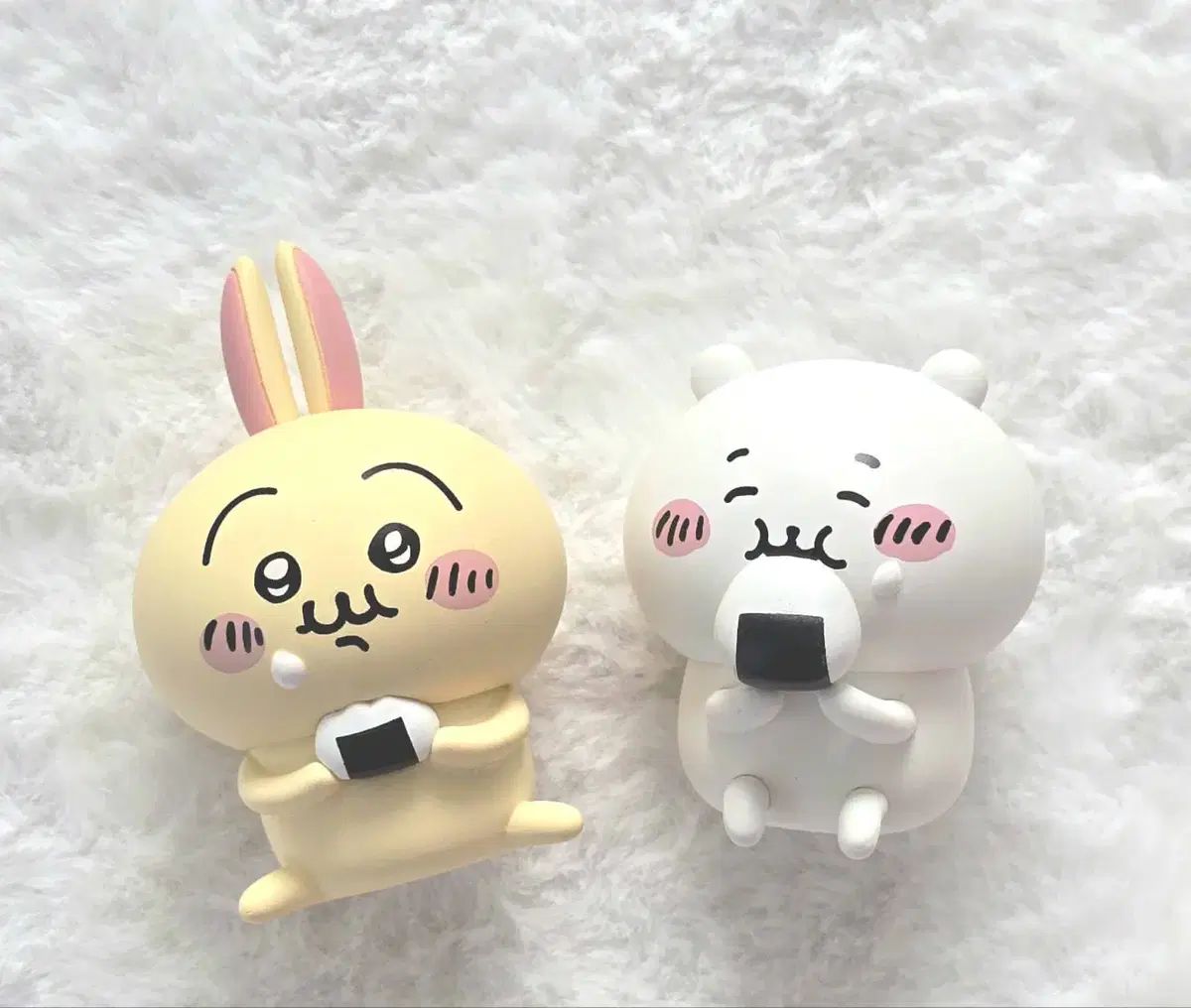 【驚きの破格値，最新作】 ちいかわおにぎり うさぎ + ちいかわ フィギュア set その他