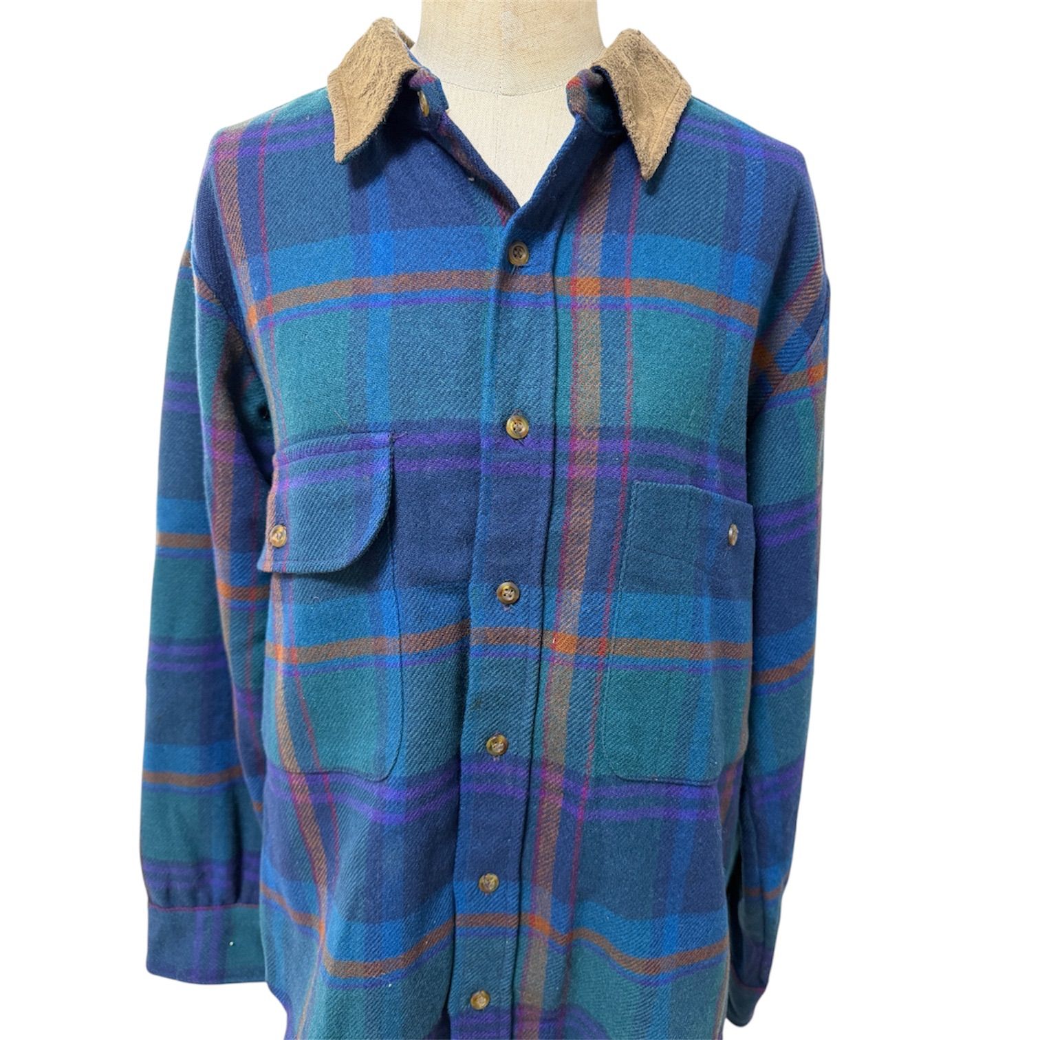PENDLETON 70s ペンドルトン USA製 L ピュアバージンウール チェック