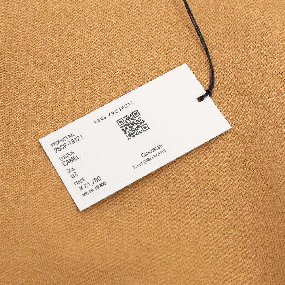 PERS PROJECTS パースプロジェクト 25SS LIAM CREW TRAINER クルー